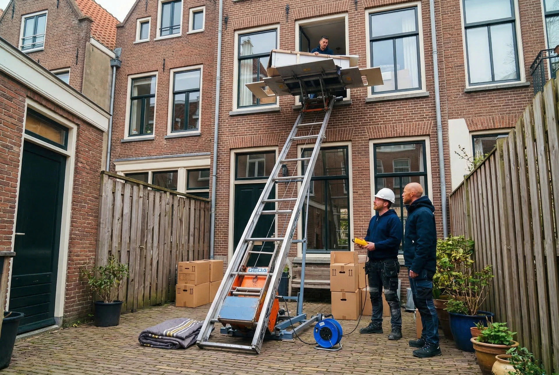 Gedalift bij een verhuizing in Eindhoven
