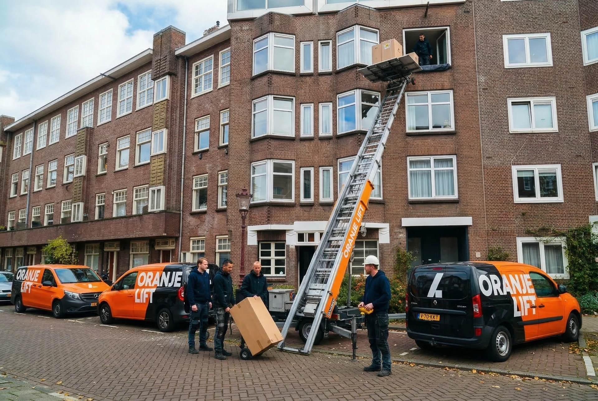 Verhuislift bij hoogbouw Eindhoven